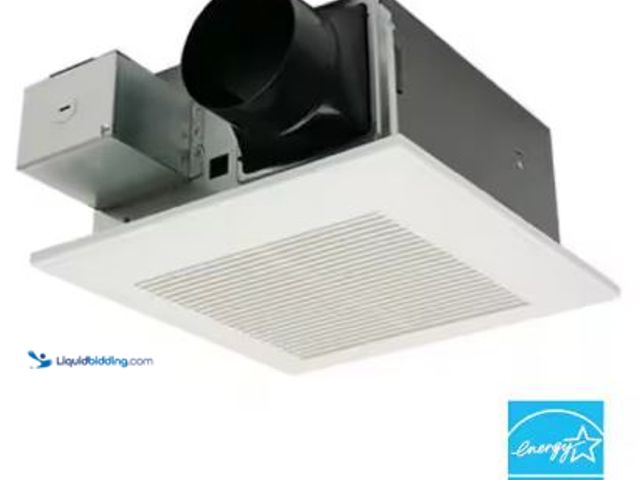Lot 49-1517209 - Panasonic
WhisperFit DC, Pick-A-Flow 50,80,110 CFM ENERGY STAR Quiet Ceiling Bathroom Exhaust Fan w...