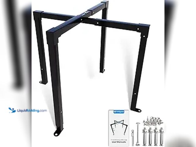 Lot 49-1521774 - AC Security Cage, Adjustable Size Air Conditioner Security Cage for Round or Square Units Adjustable...