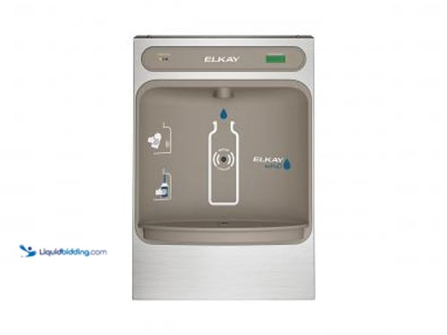 Lot 49-1593317 - Elkay® EZH2O® Bottle Filling Station, 15W, Indoor Wall Mount Model #094902766751, MSRP:$1727.00, Unu...