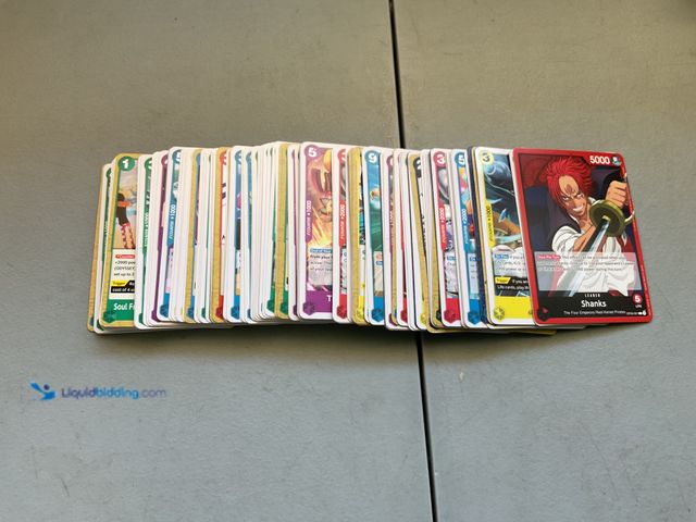 Lot 49-1977201 - Other WOW AN AMAZING LOT OF 100+ COMMON ONE PEICE CARDS FROM VARIOUS TYPES AN AMAZING LOT FOR ANY CO...