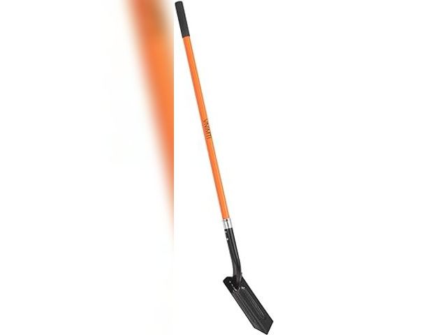 Lot 49-5454313 - VNIMTI Trench Shovel for Digging, 4-Inch Trenching Shovel with Fiberglass Handle, 56 Inches. Asin :B...