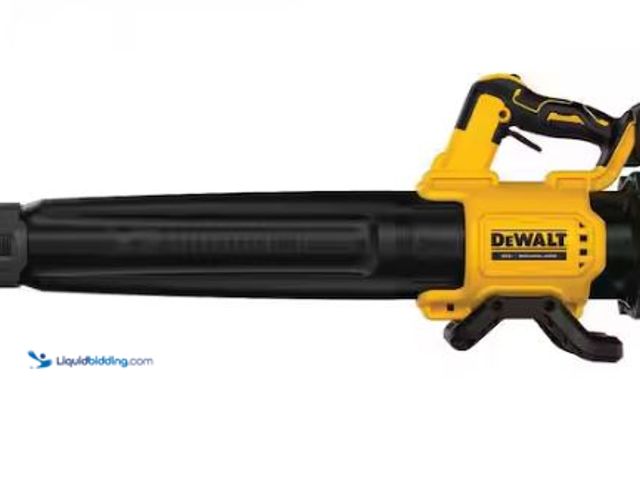 Lot 49-1569491 - DEWALT 20V MAX 125 MPH 450 CFM Brushless Cordless Handheld Leaf Blower with Concentrator Nozzle (Too...
