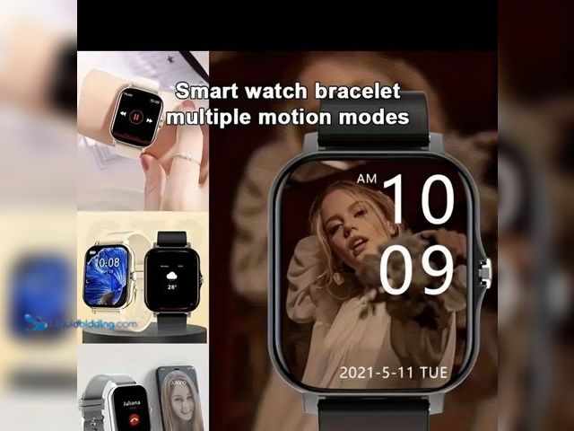 Lot 49-1831678 - Doviico ? Smartwatch with Music And Voice Assistant, Wireless Calls, Message Reminders, Music Playba...