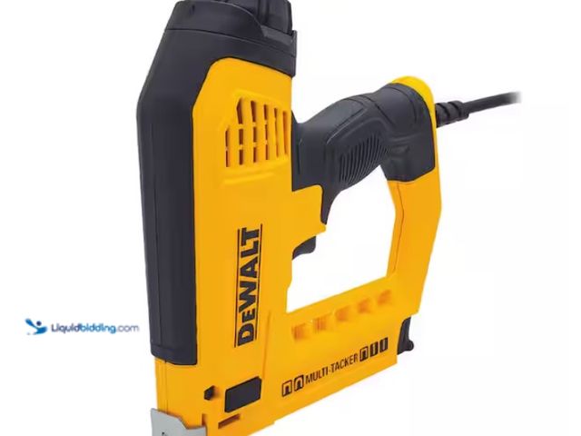 Lot 49-1578427 - DEWALT 5-in-1 Multi-Tacker and Brad Nailer, Model # DWHT75021, Unused, Works, Powers on.   Ref#HDPA0...
