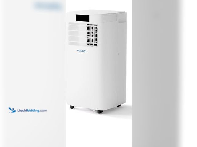 Lot 49-5410458 - 10,000 BTU Portable Air Conditioner for Room up to 350 Sq. Ft, Portable AC Unit with Built-in Dehumi...