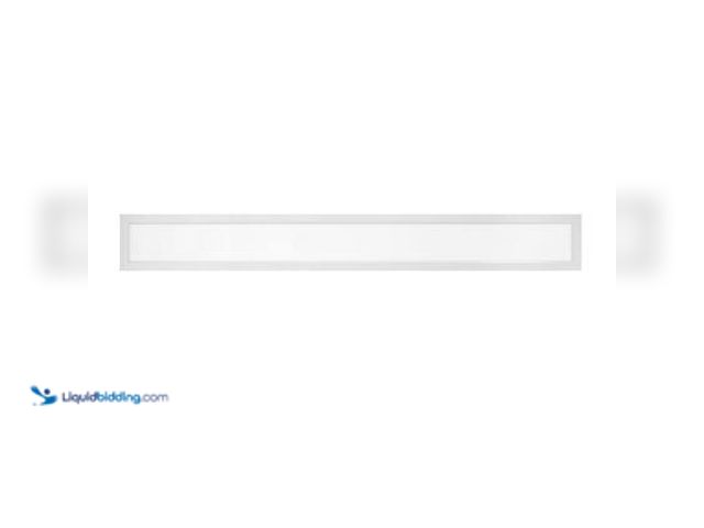 Lot 49-5549981 - QTY 2 - Commercial Electric Flexinstall Panel 6 in. x 48 in. White Integrated LED Flat Panel Light w...