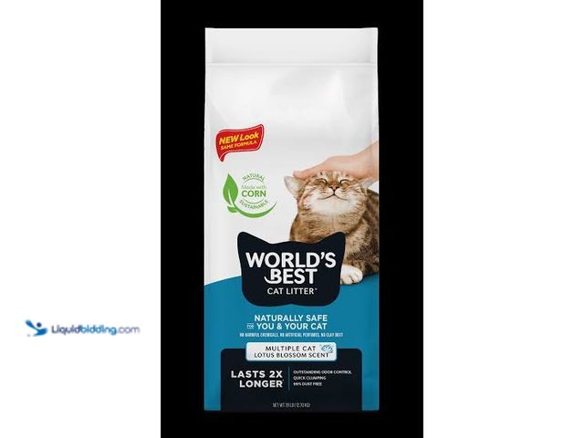 Lot 49-5544550 - World's Best Multiple Cat Litter 32LBS. Unused
