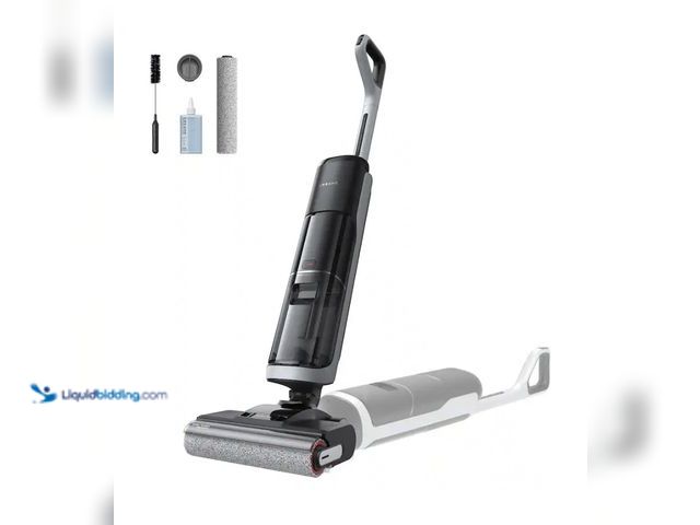 Lot 49-3430532 - Dreame - H14 Cordless Vacuum Mop, 180° Lie-Flat Wet Dry Vacuum cleaner, 140°F Brush Washing, Fast Ho...