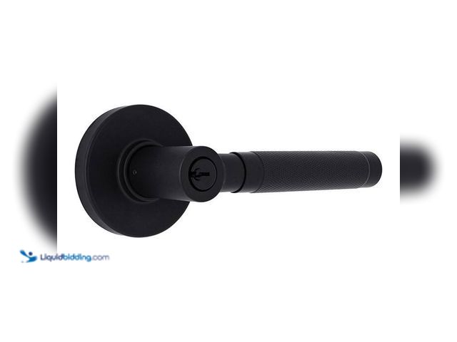 Lot 49-2024172 - Home Decorators Collection Woodcliff Matte Black Keyed Entry Door Handle Featuring Dual Keyway. Mode...