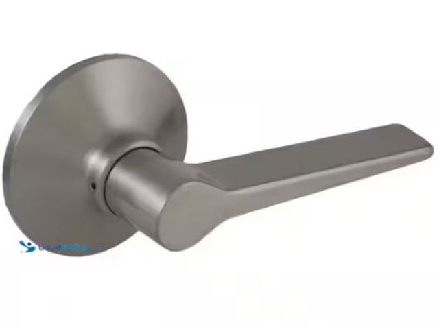 Lot 49-1569190 - Lot of (2) Defiant Freedom Satin Nickel Hall/Closet Door Handle, Model # 32LEX203B, New.  Ref#SBS011...