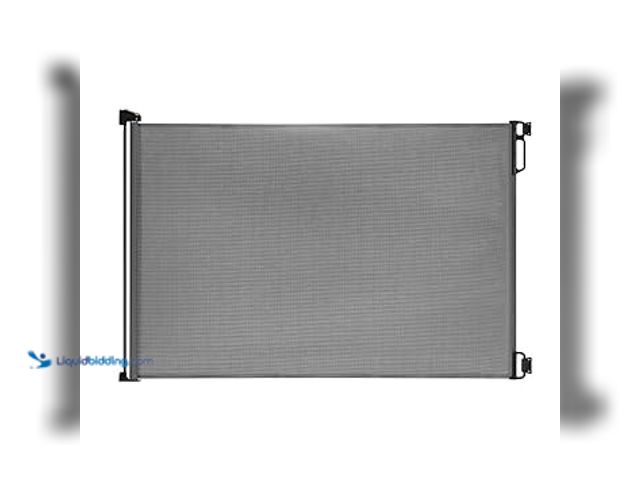 Lot 49-5415684 - EasyBaby Extra Wide Retractable Baby Gate, 33" Tall, Extends up to 71" Wide, Grey/Child Safety Baby ...