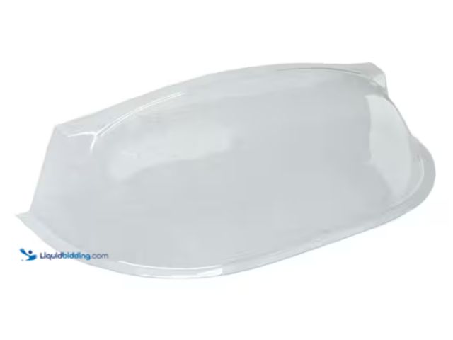 Lot 49-2000019 - Lot of (3) MacCourt 40 in. x 9-1/2 in. Polyethylene Circular Bubble Window Well Cover, Model # W4018...