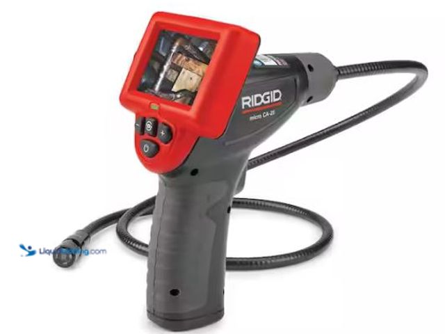Lot 49-1518185 - RIDGID CA-25 Micro Visual Inspection & Diagnostic Handheld Camera w/ 2.7 in. Color Display, 4 ft. Fi...