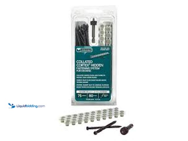 Lot 49-5411915 - QTY 3 - FastenMaster Collated Cortex Hidden Fastening System for Veranda Decking - 2-1/2 in. Cortex ...