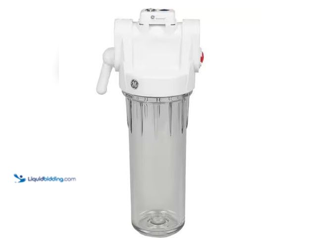 Lot 49-3637870 - GE Whole House Water Filtration System, Model # GXWH20T, Used, Has attachments, Scuffs/scratches.   ...
