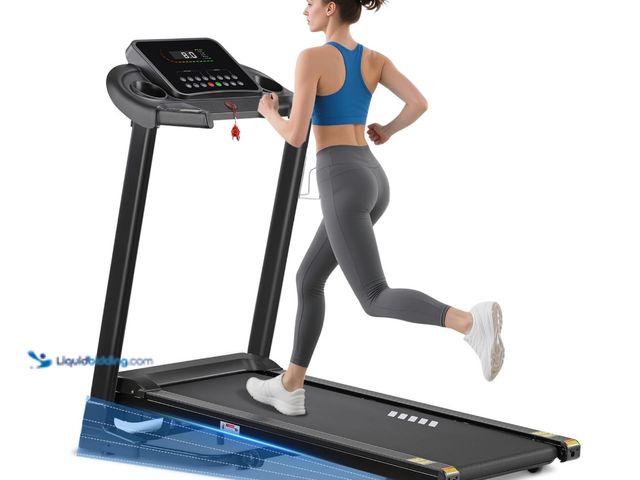 Lot 49-3465314 - Ateedge Incline Treadmill, Treadmill with 15% Auto Incline, 3.0HP, 300 lbs Capacity, Bluetooth APP, ...