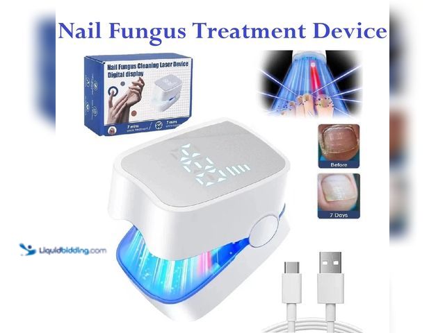 Lot 49-1616164 - Nail Fungus Treatment Onychomycosis Remover Device for Toenail - NEW - Harnessing the power of 910nm...