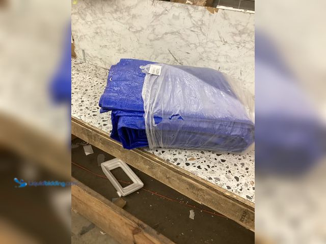 Lot 49-5460791 - Large Blue Tarp. Item is Used