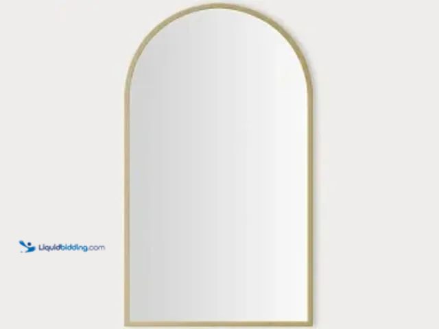 Lot 49-5541359 - 4ft Gold Arch Mirror (hardware included) Unused