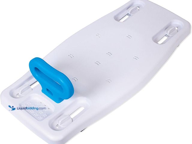 Lot 49-5410971 - Carex Portable Shower Bench - Shower Bath Seat - Fits tub having width in the range of 19"-28". Comf...