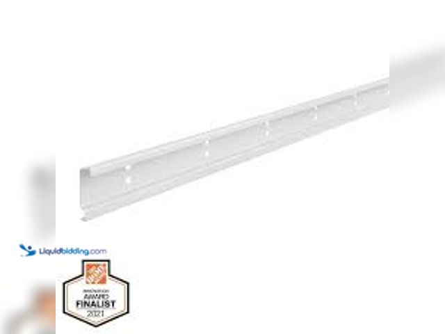 Lot 49-5476794 - QTY 2 - Everbilt 80 in. Heavy Duty Steel Hang Track. Model # 90288. Used with scuffs and scratches