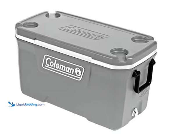 Lot 49-1622954 - Coleman Classic 316 Series 120 qt. Hard Cooler, Rock Gray, Model # 3000006569, Unused  Ref#WM0713