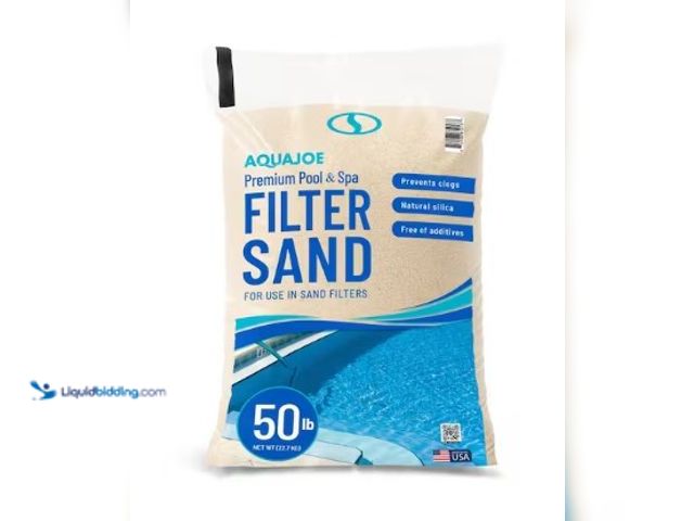 Lot 49-3631035 - AQUA JOE 50-Lb Bag of Pool Filter Sand, Model # FLTSAND50, New.   Ref#HDPA0727