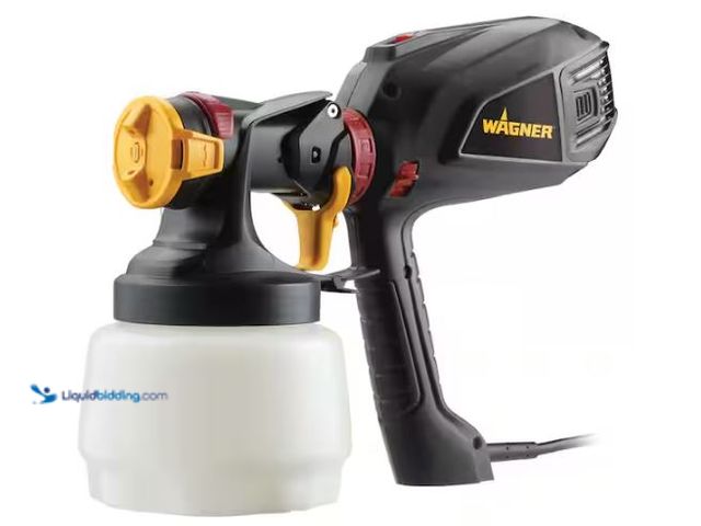 Lot 49-1624490 - Wagner Flexio 2500 Electric Handheld HVLP Paint Sprayer Model # 2409509, Used, Has Attachments, Scuf...