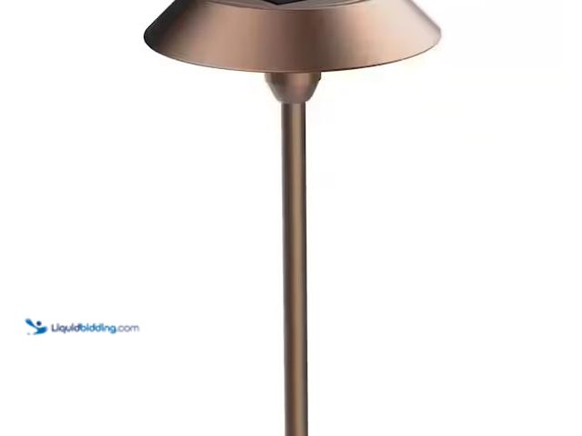 Lot 49-1576523 - Feit Electric One Sync Landscape 40 Lumens Bronze Solar Integrated LED Outdoor Path Light with Dusk-...