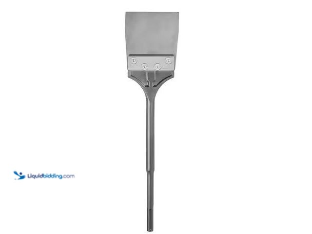 Lot 49-3637914 - Milwaukee 6 in. SLEDGE SDS-MAX Floor Scraper, Model # 48-62-4096, Used, Scuffs/scratches.   Ref#WAY0...