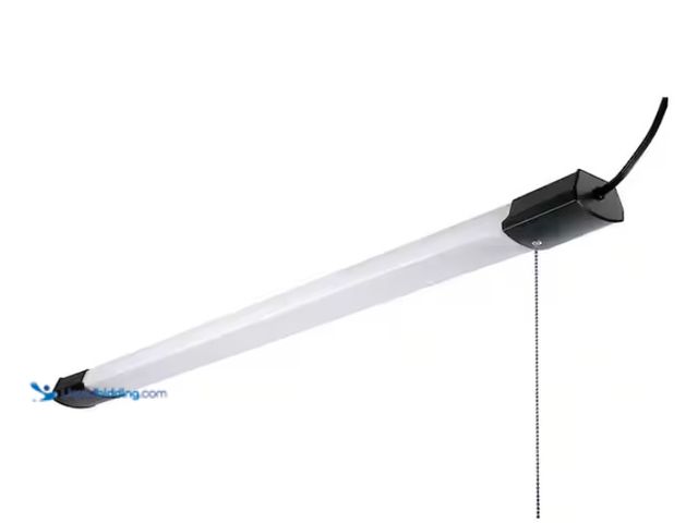Lot 49-1515924 - Metalux SHP 42 in. 64-Watt Equivalent, Integrated LED, White Shop Light, 5000 Lumens, 4000K CCT, Mod...