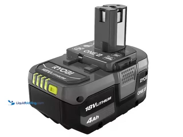 Lot 49-5555341 - RYOBI
ONE+ 18V 4.0 Ah Lithium-Ion Battery, Unused, Works
