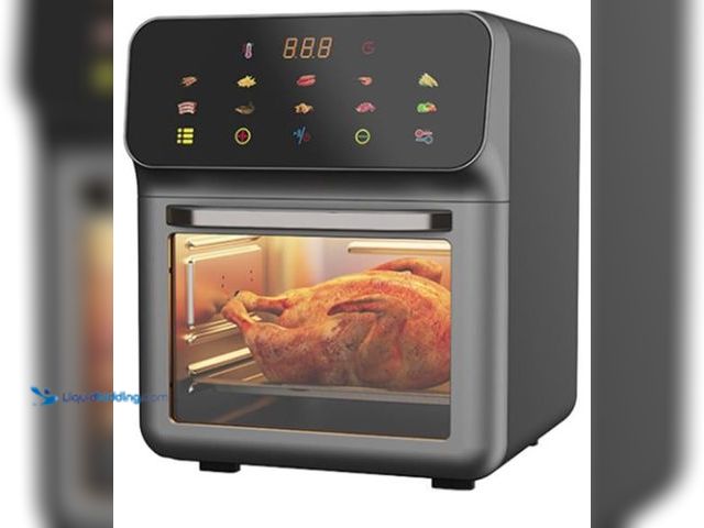 Lot 49-5436463 - West Bend Compact Air Fryer 5-Quart Capacity with Digital Controls LCD Display and 10 Cooking Preset...