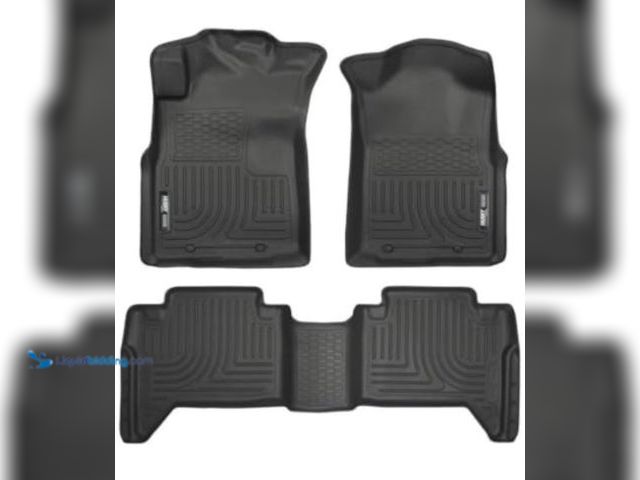 Lot 49-5436114 - Husky Liners Weatherbeater Floor Mats | Fits 2005 - 2015 Toyota Tacoma Double Cab (Footwell Coverage...