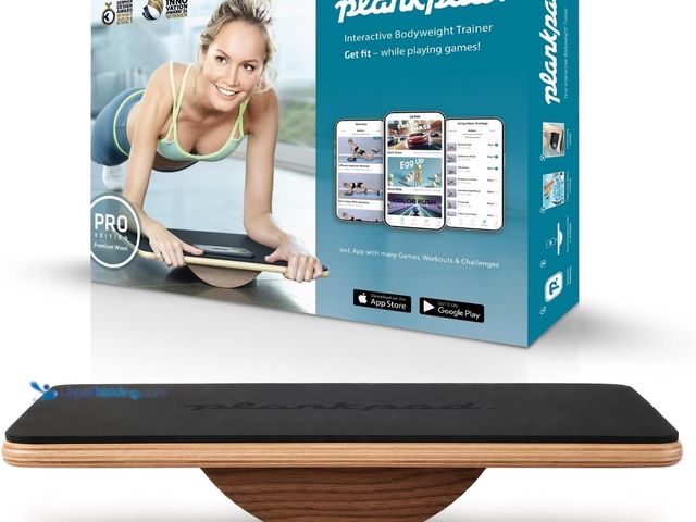 Lot 49-5549752 - Plankpad PRO Get fit Playing Games & Workouts; Plank & Balance Board with free iOS/Android App & 10 ...