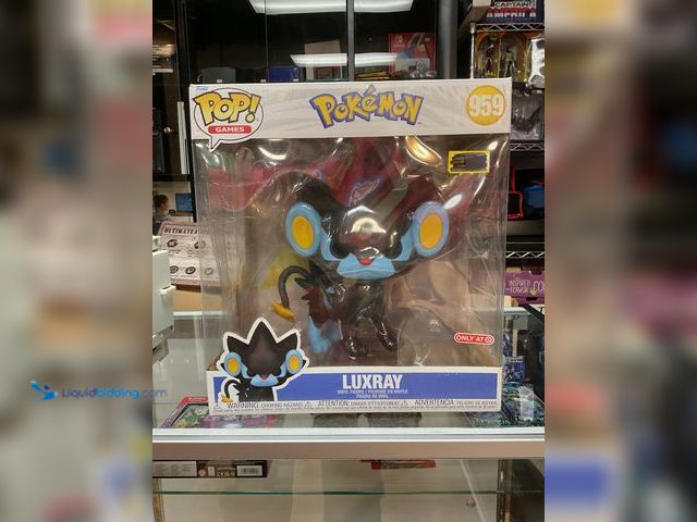 Lot 49-1810321 - Other FUNKO POP FIGURES 10 INCH POKEMON LUXRAY #959 IN ORIGINAL BOX #COINS1113