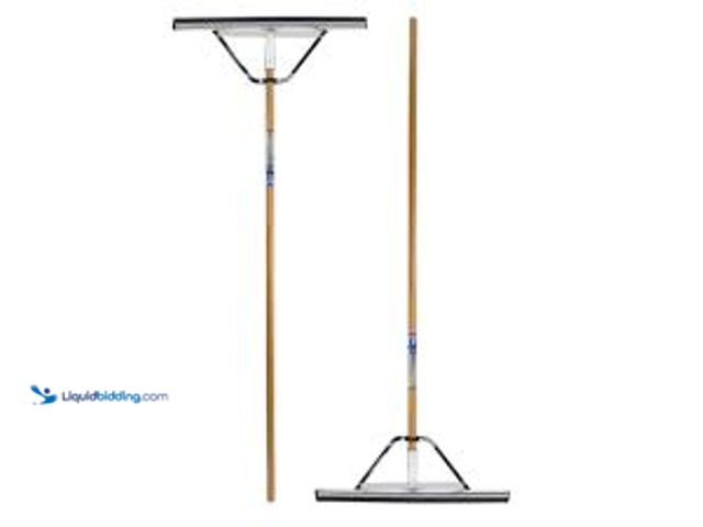 Lot 49-5448834 - Quickie Professional 24 in. Floor Squeegee with Handle (2-Pack). Unused