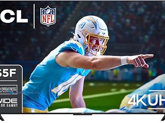 Lot 49-1539187 - TCL 65-Inch Class S5 UHD 4K LED Smart TV with Fire TV (65S551F, 2024 Model), Dolby Vision, HDR PRO+,...