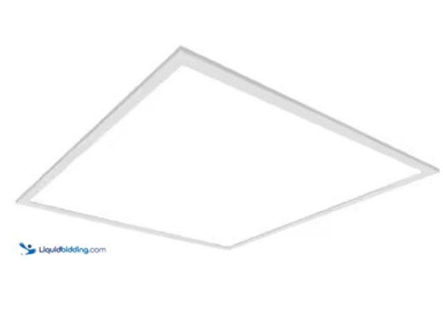 Lot 49-2022797 - Metalux 2 ft. x 2 ft. Adjustable Lumens 4100/3600/2600, Integrated LED Panel Light, Adjustable CCT 3...