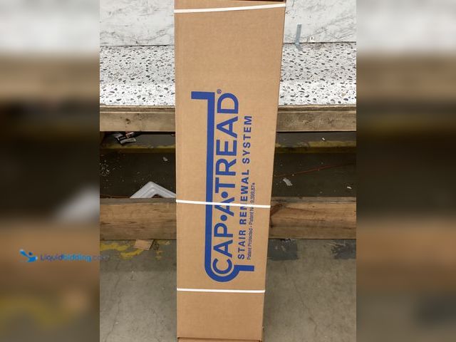 Lot 49-5460648 - Cap A Tread
Bradbury Hill Wood 47 in. L x 12.15 in. W x 57.91 mm T Vinyl Overlay Stair Tread and Re...