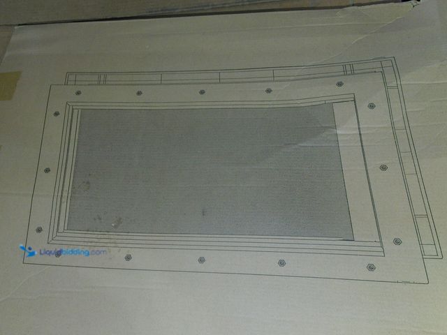 Lot 49-3600477 - XL Dog Door for Door, Never Rust Plastic Extra Large Doggy Door for Interior and Exterior Doors, X L...