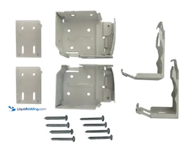 Lot 49-3631263 - Lot of (3) Home Decorators Collection 2 in. and 2.5 in. Cordless Faux Wood Side Mounting Bracket Set...