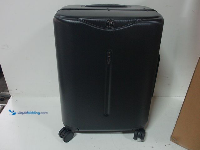 Lot 49-3433316 - Mia Mily 4-Wheel Carry-On Luggage with Seat – Ride-On Suitcase for Easy Family Travel, Hard Shell, B...
