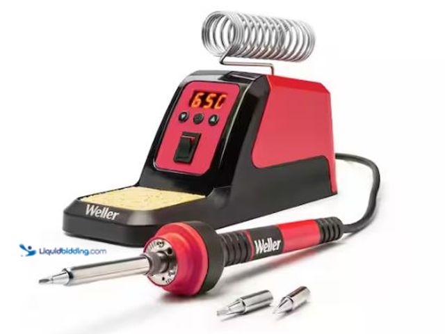 Lot 49-1565950 - Weller 70-Watt, 120-Volt Digital Corded Soldering Station with Precision Iron, Model # WLSKD7012A, U...