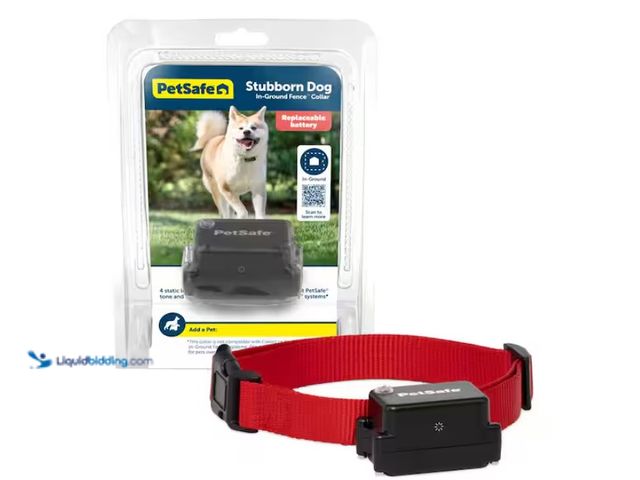 Lot 49-1622561 - Pet Safe Stubborn Dog/Pet Fence Receiver, Collar Only - In-Ground Containment Collar, Waterproof - T...