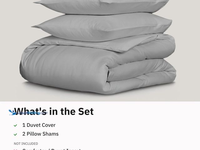 Lot 49-5539601 - California Design Den 3 Pc King Size Duvet Cover Set -Winner Good Housekeeping Best Bedding Awards 2...