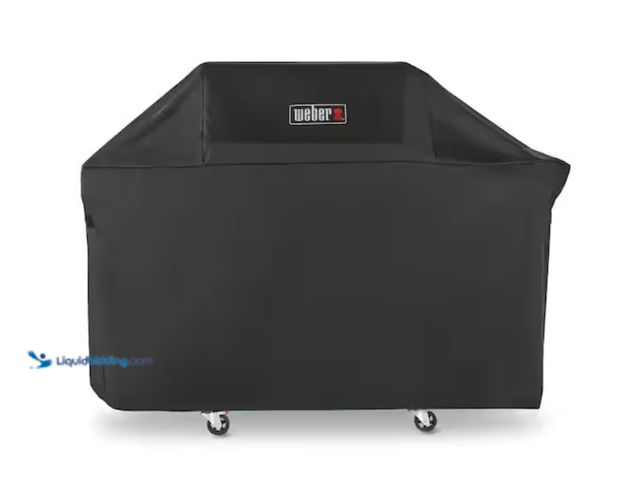 Lot 49-3614725 - Weber Genesis 3-Burner Premium Grill Cover, Model # 7757, Unused.  Ref#HDPA0727