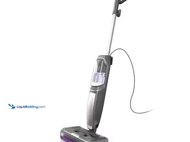 Lot 49-1557366 - Shark Steam Pickup 3-in-1 Corded Steam Mop for Hardwood, Tile, Stone and Laminate in Black with Stor...