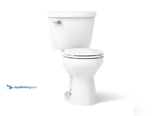 Lot 49-1519004 - KOHLER Cimarron 12 in. Rough In 2-Piece 1.28 GFP Single Flush Round Toilet in White with Soft Close ...