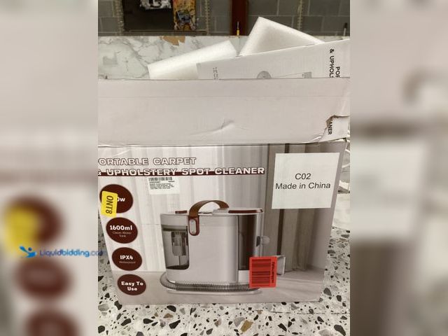 Lot 49-5452159 - Wurese Portable Carpet Cleaner & Upholstery Spot Cleaner. Item is used.